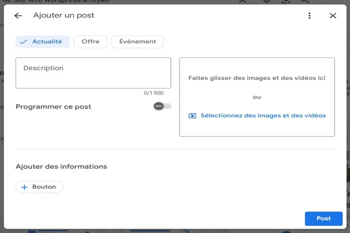 SEO local 2026 insertion posts google